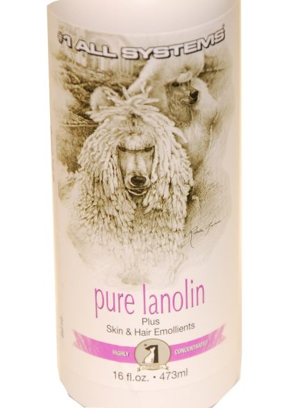 GALLON Huile pour poils de chiens Pure Lanolin,  All systems